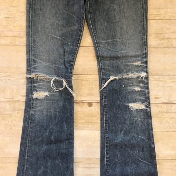 Paper Denim & Cloth Distressed Drifter Jeans - 24 - Picture 5 of 10
